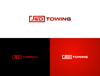 J&D Towing logo design by pel4ngi