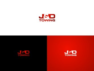 J&D Towing logo design by pel4ngi