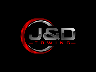 J&D Towing logo design by Hidayat