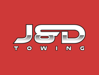 J&D Towing logo design by AisRafa