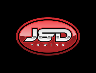 J&D Towing logo design by AisRafa