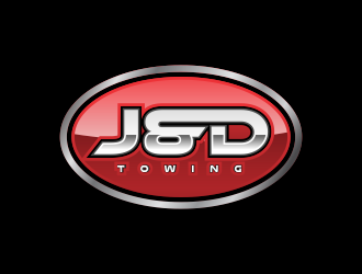 J&D Towing logo design by AisRafa