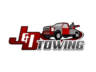 J&D Towing logo design by letsnote