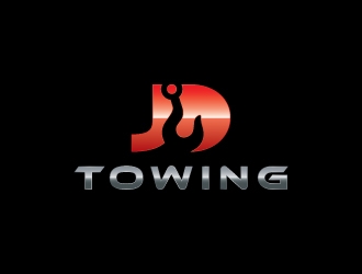 J&D Towing logo design by lokiasan