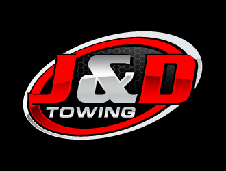 J&D Towing logo design by scriotx