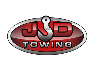 J&D Towing logo design by larasati