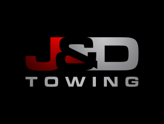 J&D Towing logo design by hopee