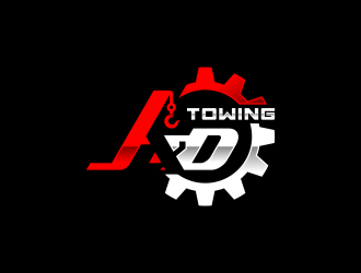 J&D Towing logo design by .:payz™