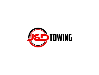 J&D Towing logo design by CreativeKiller