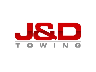 J&D Towing logo design by labo