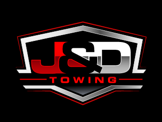 J&D Towing logo design by THOR_