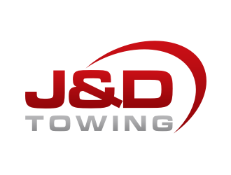 J&D Towing logo design by sabyan