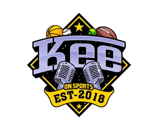 KEE On Sports  logo design by DreamLogoDesign