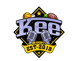 KEE On Sports  logo design by DreamLogoDesign