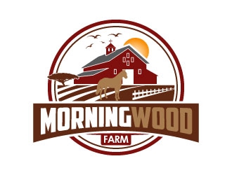 Morningwood Farm logo design by uttam
