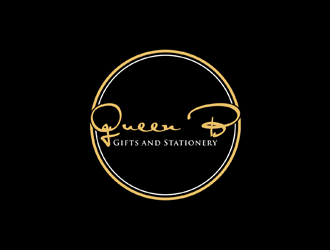 Queen B Gifts and Stationery  logo design by johana