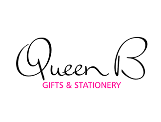 Queen B Gifts and Stationery  logo design by ingepro