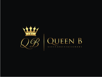 Queen B Gifts and Stationery  logo design by R-art