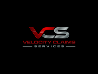 Velocity Claims Services logo design by ndaru