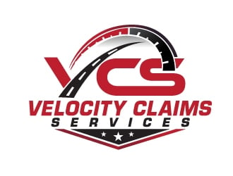 Velocity Claims Services logo design by 35mm