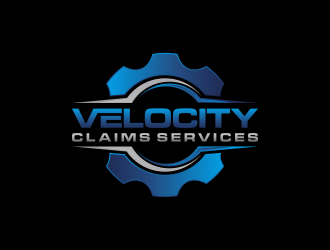 Velocity Claims Services logo design by dewipadi