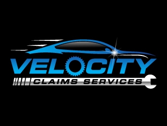 Velocity Claims Services logo design by abss