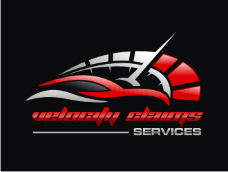 Velocity Claims Services logo design by larasati