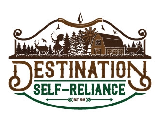 Destination Self-Reliance logo design by Godvibes