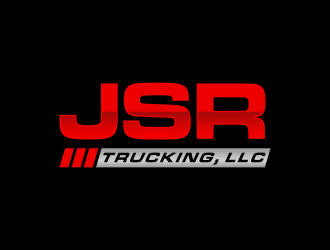 JSR Trucking, LLC logo design by haidar