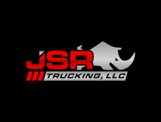 JSR Trucking, LLC logo design by haidar