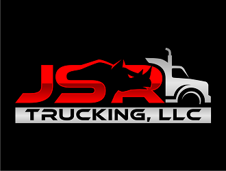 JSR Trucking, LLC logo design by haze