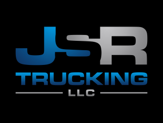 JSR Trucking, LLC logo design by dewipadi