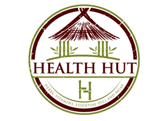 Health Hut logo design by shere
