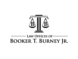 Law Offices of Booker T. Burney Jr.  logo design by jaize
