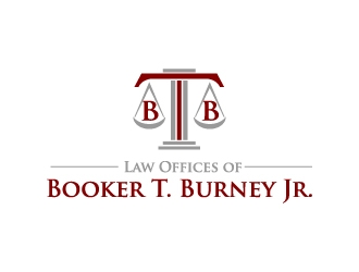 Law Offices of Booker T. Burney Jr.  logo design by jaize