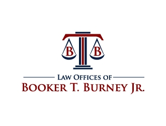 Law Offices of Booker T. Burney Jr.  logo design by jaize