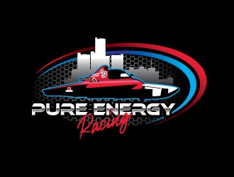 Pure Energy Racing logo design by REDCROW