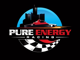 Pure Energy Racing logo design by Suvendu