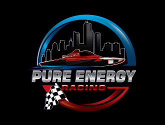 Pure Energy Racing logo design by SiliaD