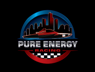 Pure Energy Racing logo design by SiliaD
