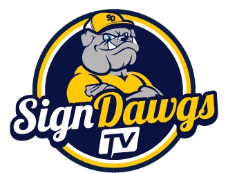 SignDawgsTV logo design by jaize