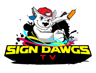 SignDawgsTV logo design by reight