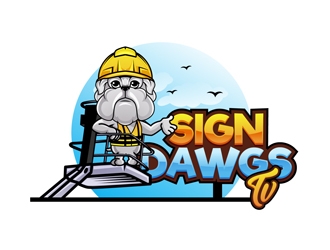 SignDawgsTV logo design by DreamLogoDesign