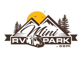 Mini RV Park logo design by DreamLogoDesign