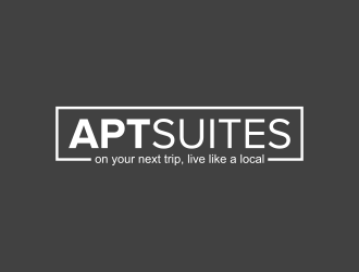 aptsuites logo design by ubai popi