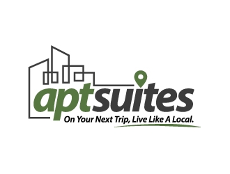 aptsuites logo design by jaize