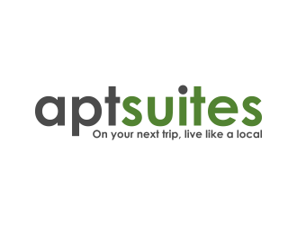 aptsuites logo design by maseru