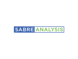 Sabre Analysis logo design by johana