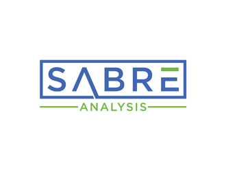 Sabre Analysis logo design by johana