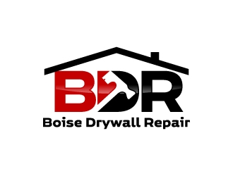 Boise Drywall Repair  logo design by jaize